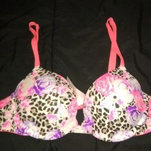 Pink bra
